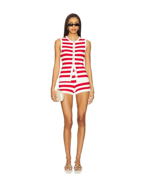 Show Me Your Mumu Red Devin Short
