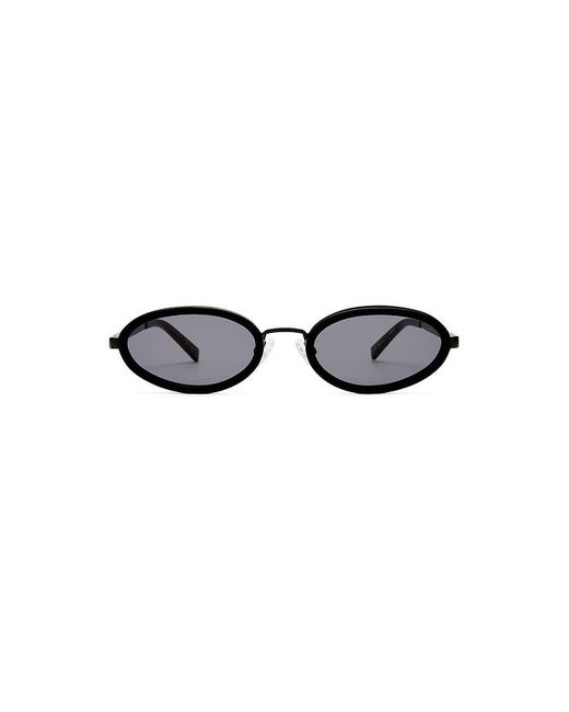 Luv Lou Black The Sage Sunglasses