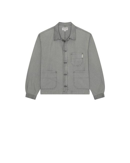 Thisisneverthat Gray Hbt Washed Jacket for men