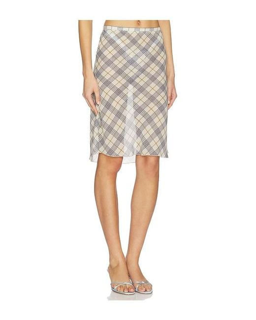 Lioness Natural Shoreline Midi Skirt
