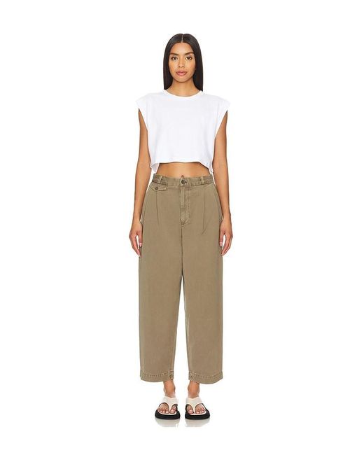 Clique White David Crop Top