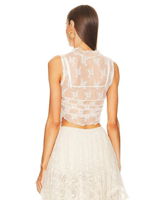 Free People Natural X Intimately Fp Solid Nice Try Muscle Top