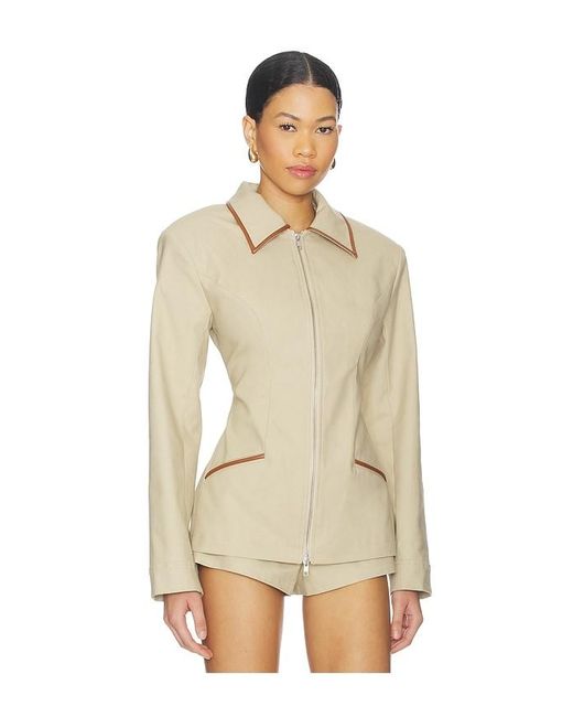 Lovers + Friends Natural Catharina Jacket