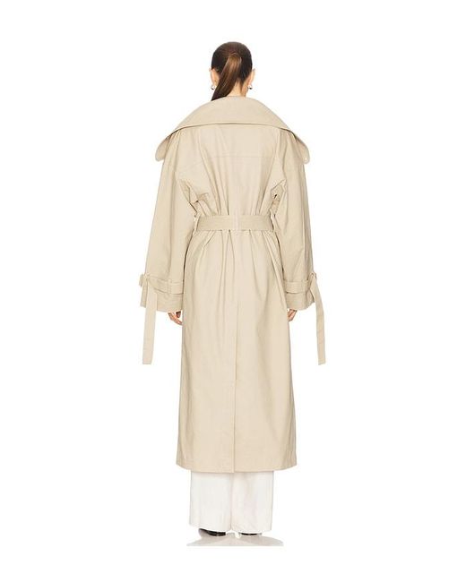 Lamarque White Josephine Coat