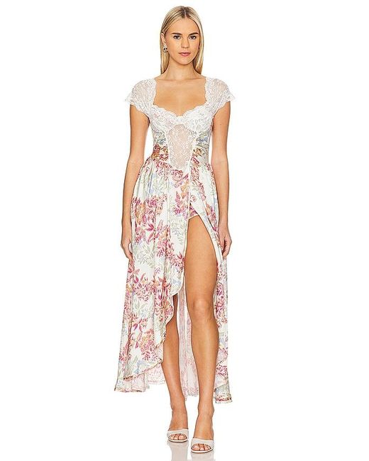 Free People Multicolor X Intimately Fp Bad For You Maxi Dress