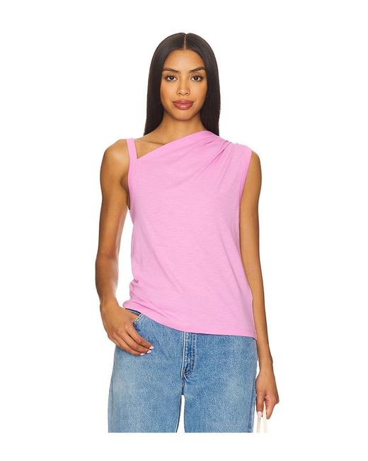 Nation Los Angeles Red Quin Tank Top