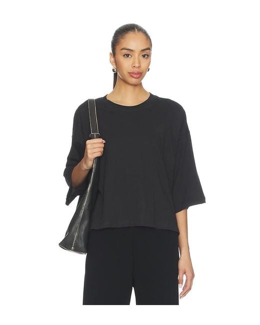 FAVORITE DAUGHTER Black The Over It Tee