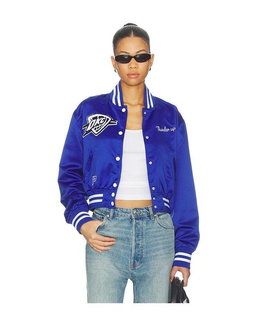 DANNIJOPRO Blue The Bomber Jacket