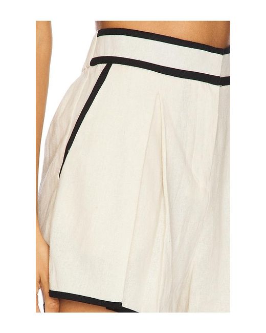 Steve Madden White Fable Short