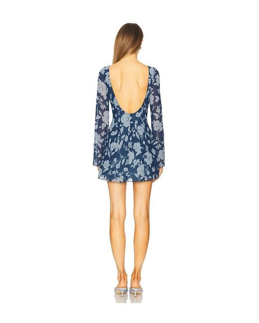 Stone Cold Fox Blue X Revolve Jenna Mini Dress