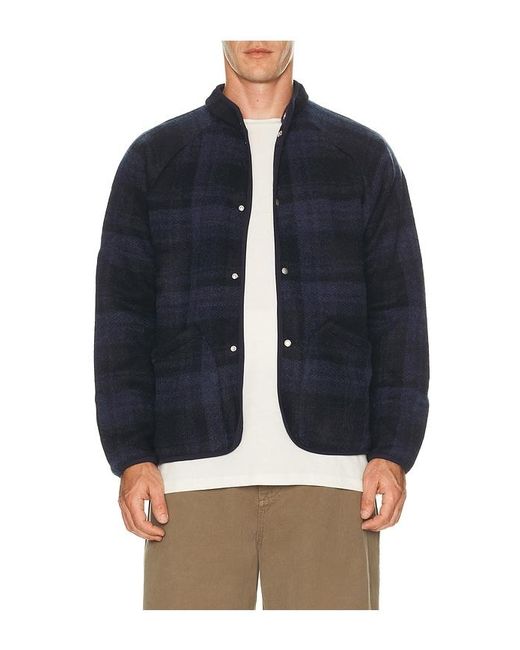 Edmmond Studios Blue Atelier Jacket for men