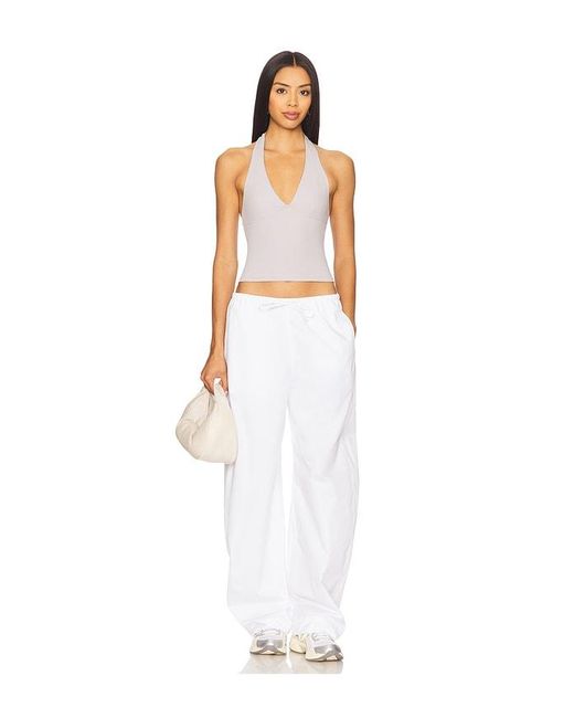 Free People White X Intimately Fp Still Here Halter