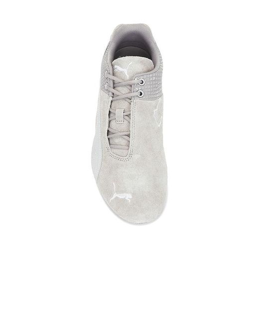 PUMA White Future Cat Emboss