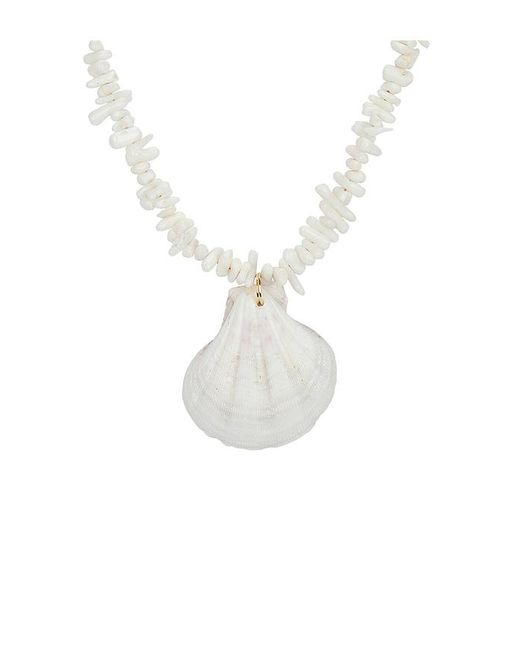 Shashi White Pelicano Necklace