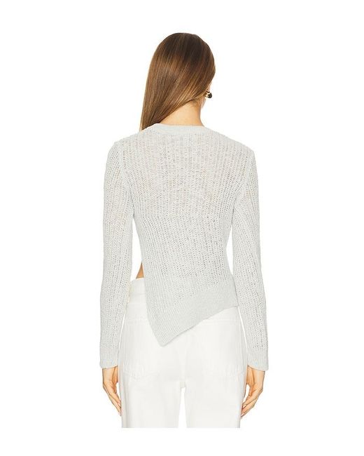 PULL HELLIN en Green Lovers + Friends en coloris White