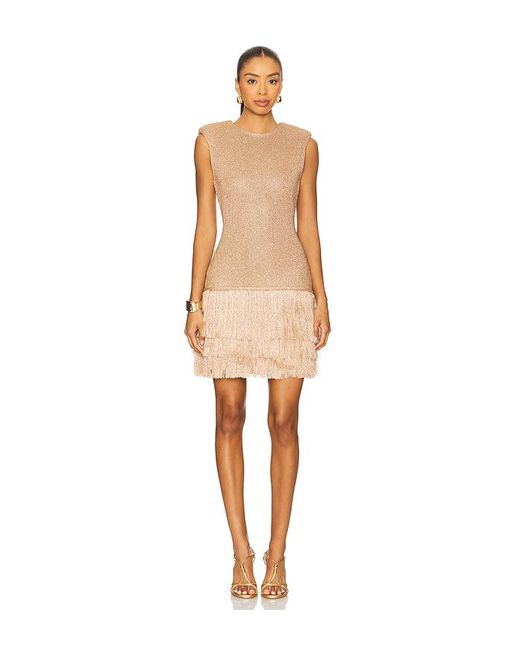 Aje. Natural Minikleid Breeze