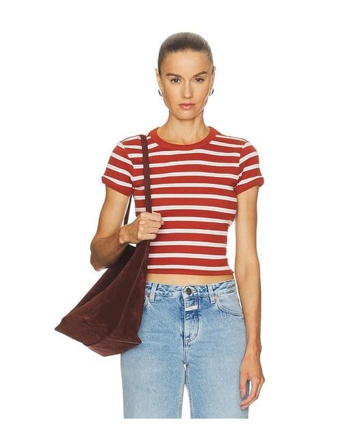 Closed Red Slim Tee Shirt