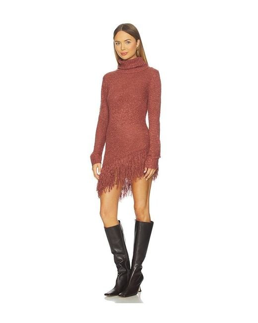 Urban Outfitters Red Whole Lotta Trouble Dress