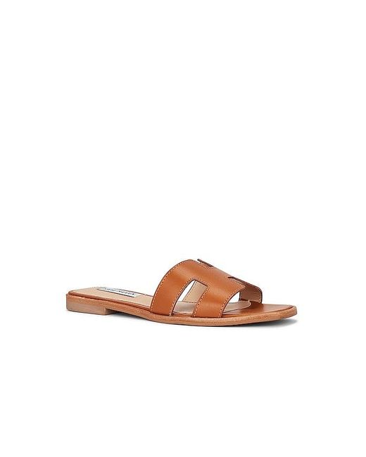 Steve Madden White Hadyn Slide