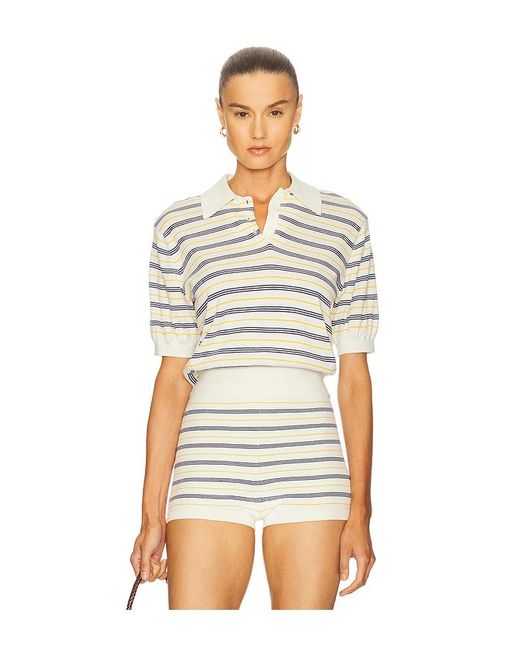 Helsa White Polohemd Inda