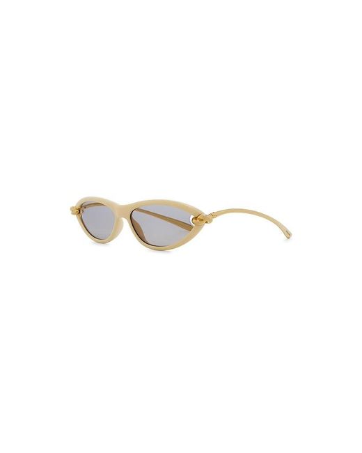 Bottega Veneta Multicolor Cat Eye Sunglasses