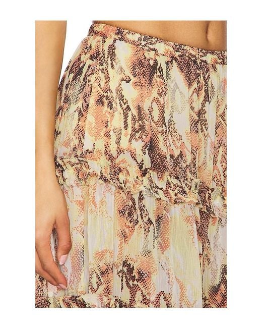 AFRM Natural Sabina Skirt