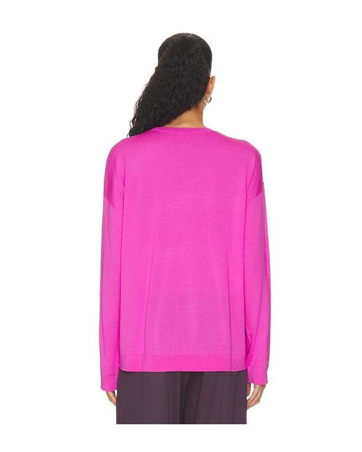 Leset Pink James Oversized Crewneck