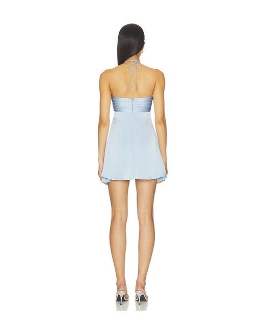 Lovers + Friends Blue Tatiana Mini Dress