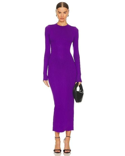 AFRM Purple Juniper Maxi Dress