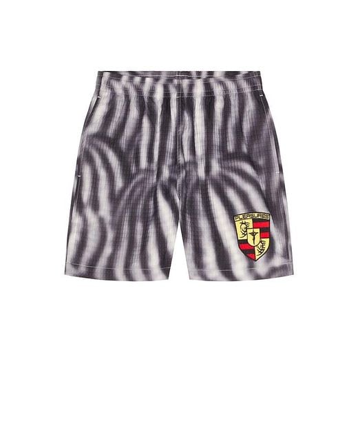 Pleasures Gray Marble Active Shorts for men