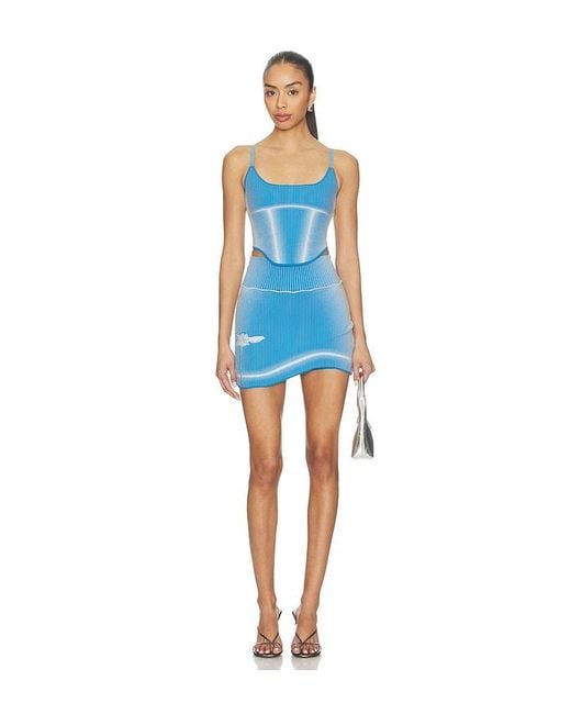Ph5 Blue Gen 11 Compression Tennis Skort