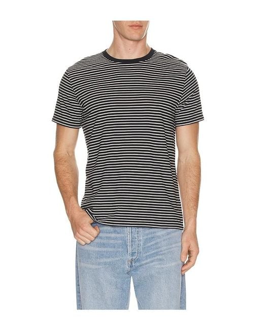 Nili Lotan Black Pierre T-Shirt for men
