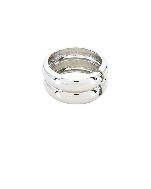 Shashi Black X Revolve Double Tsuki Cuff Bracelet