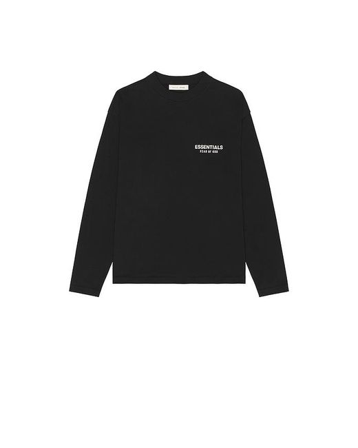 Fear Of God Black Classic Fit Long Sleeve T-Shirt for men