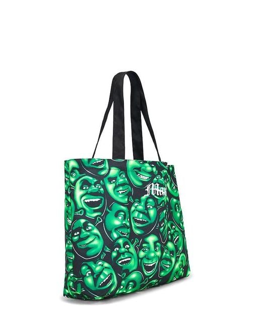Market Green X Shrek Over Print Tote Bag for men