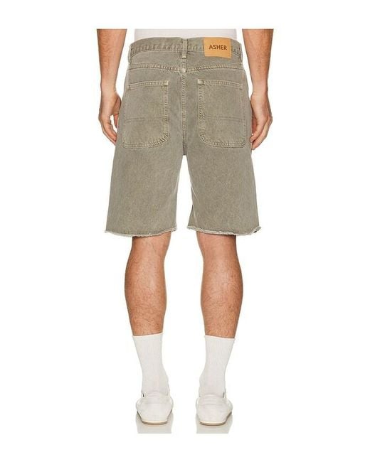 Asher Natural Chance Painter Shorts for men