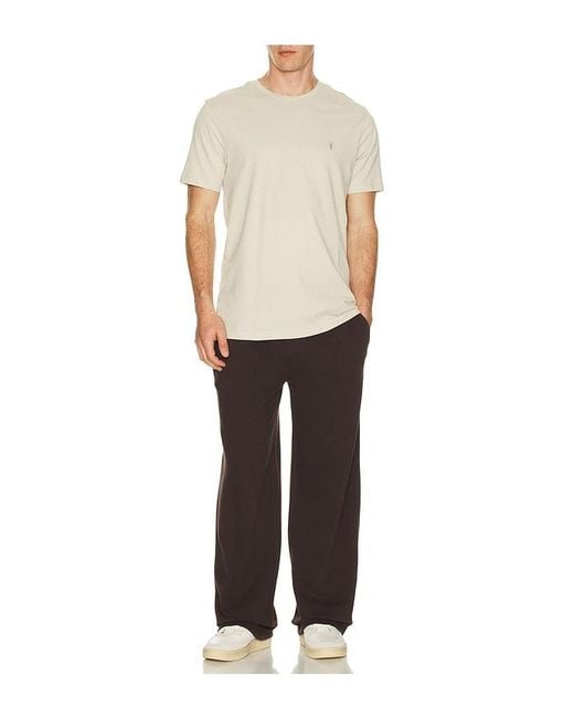 AllSaints Black Asher Sweatpant for men