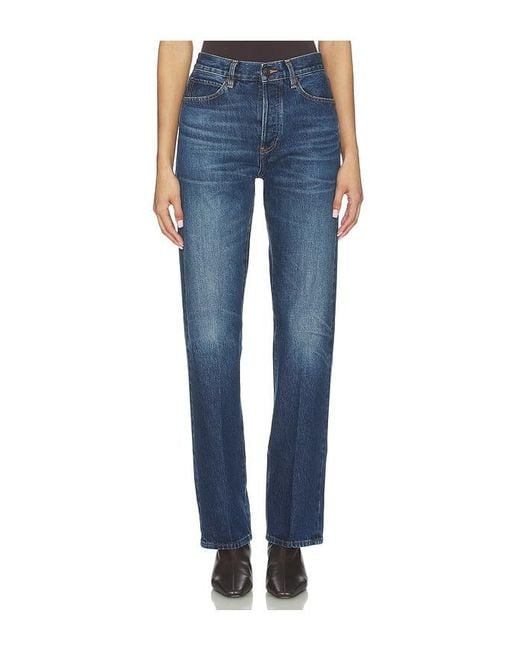 FRAME Blue The Vertical Jeans
