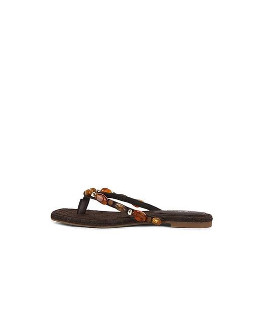 Steve Madden White Marble Flip Flop