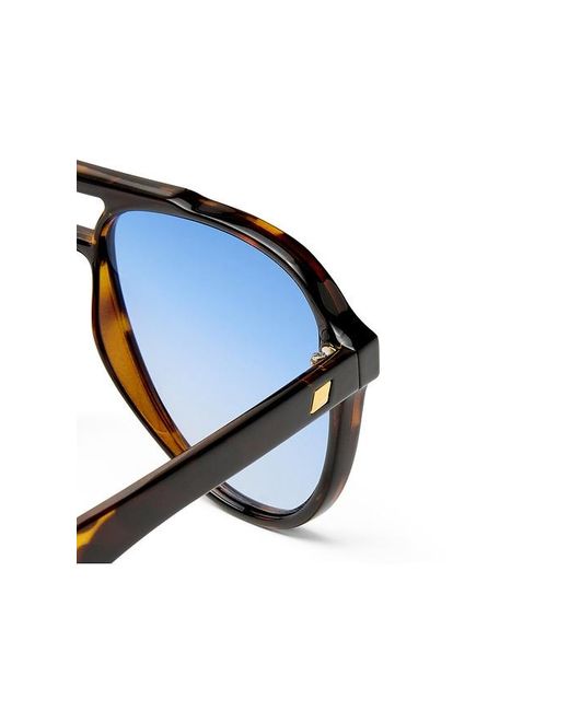 Le Specs Blue Tragic Magic Sunglasses