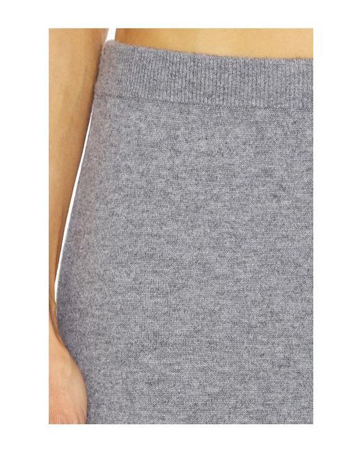 SRG Gray Mattie Knit Maxi Skirt