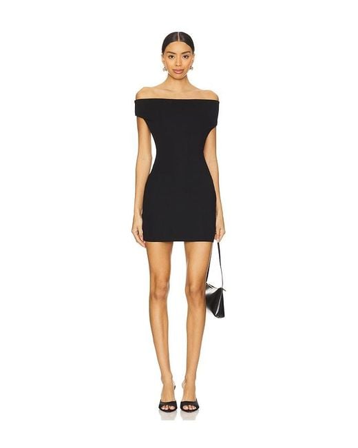 Lovers + Friends Black Jennie Mini Dress