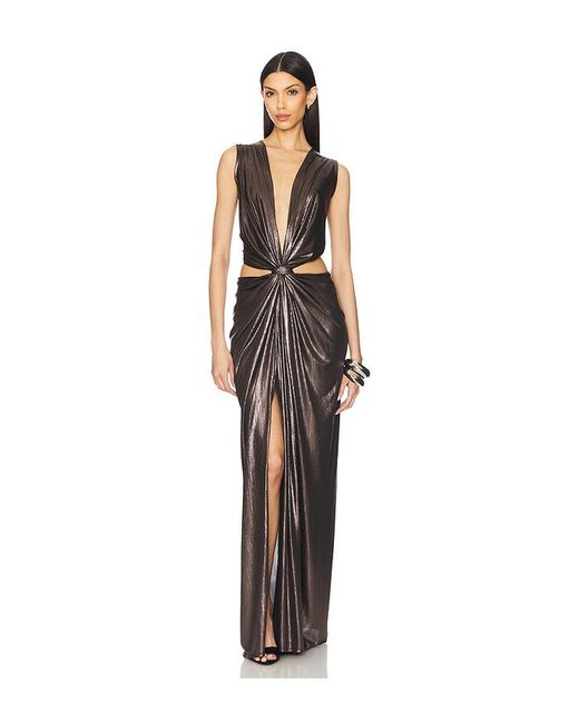 Sid Neigum Brown Kleid