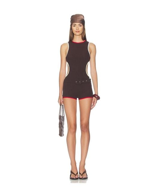 Siedres Black Lexi Romper
