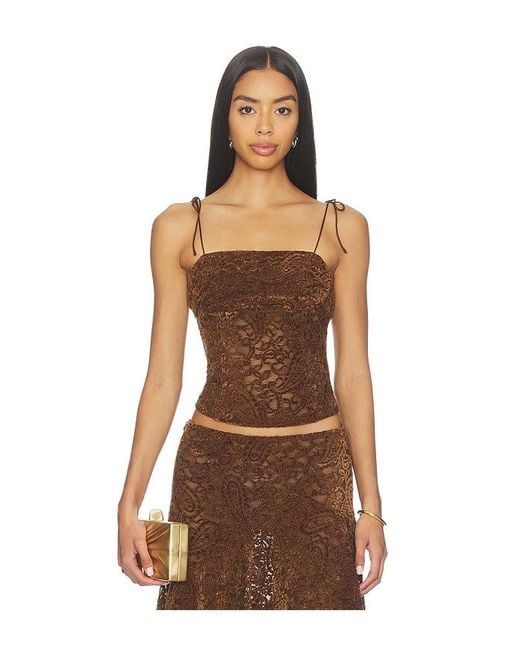 Lioness Brown Humphrey Cami Top