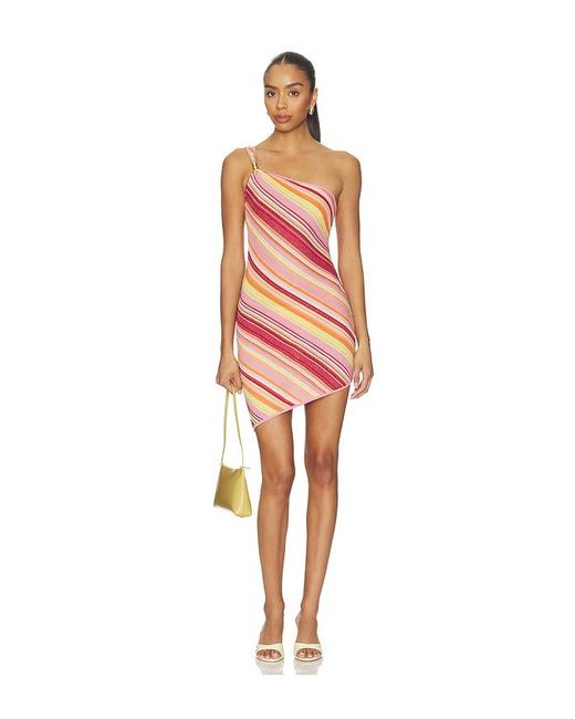 Kapri Orange Milan Mini Dress