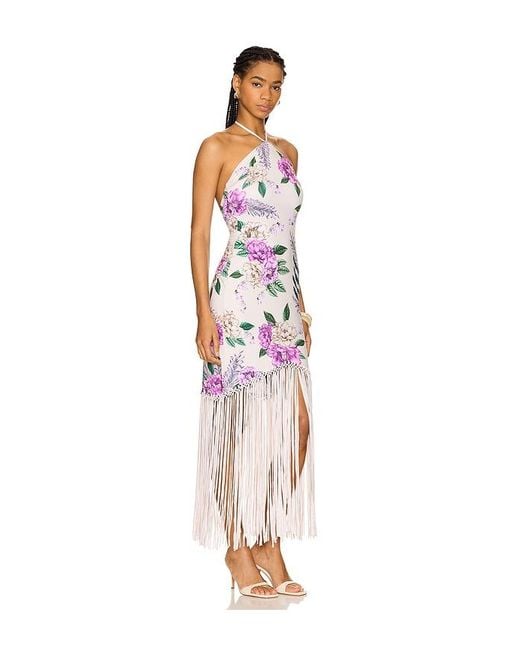 Agua Bendita X Revolve Allis Midi Dress Multicolor