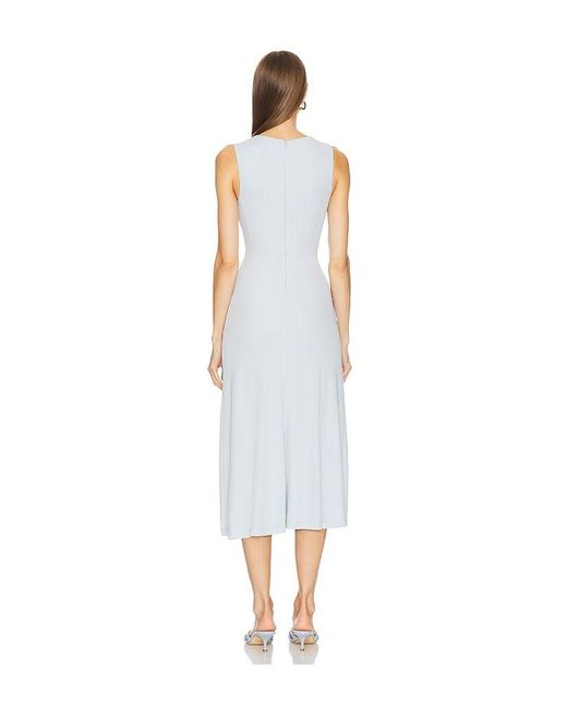 L'academie White 'Academie Kirina Midi Dress