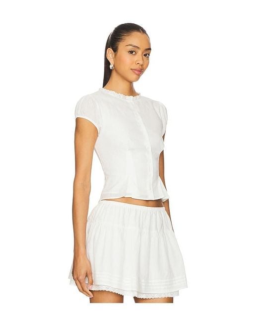 Elodie the Label White Oberteil Juliette