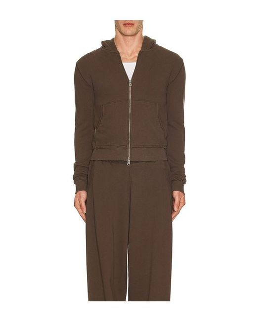 Jaded London Brown Mini Monster Hoodie for men